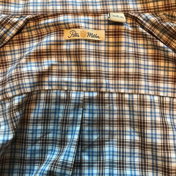 Peter Millar Dress Shirt. Small - Picture 2 of 3